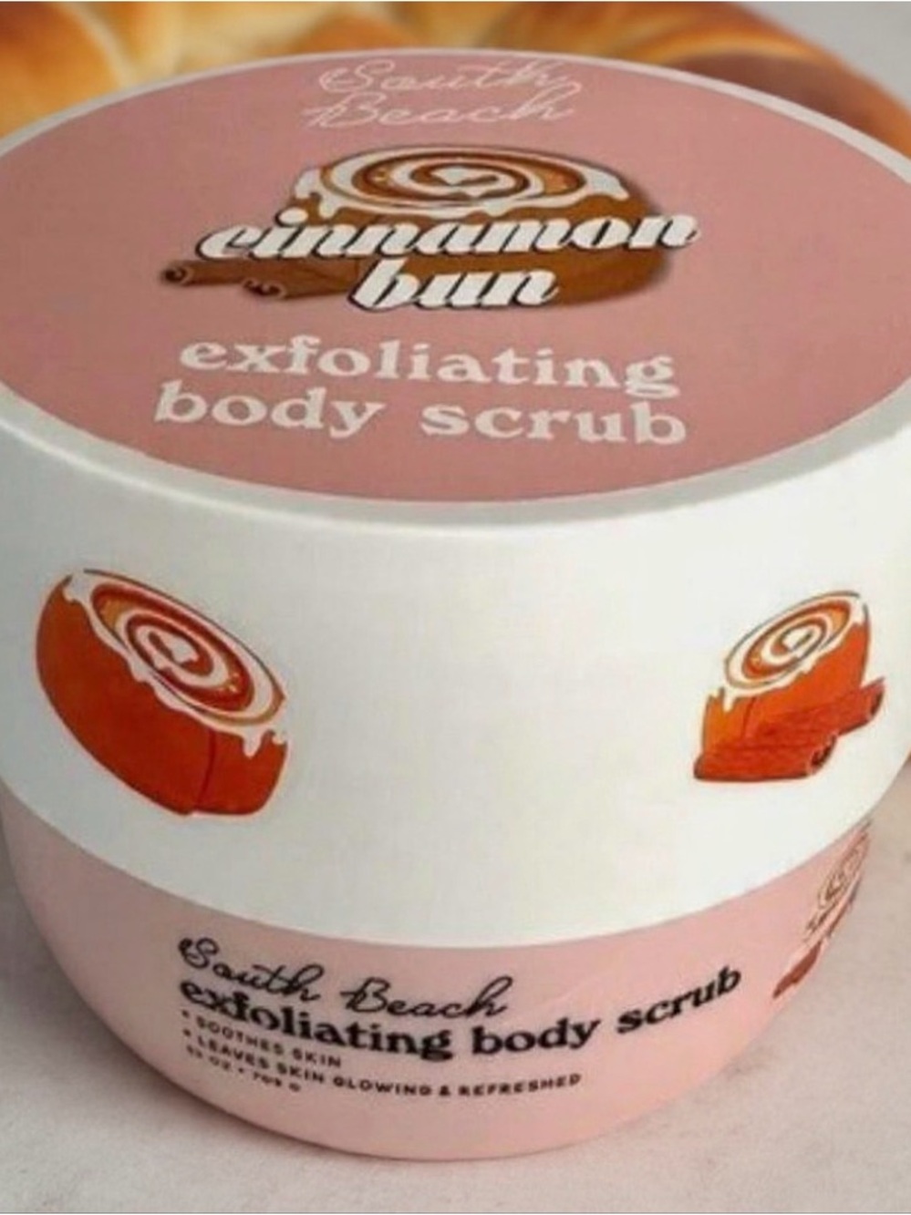 South Beach Cinnamon Bun Exfoliating Body Scrub